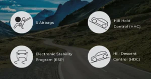MG gloster safety feature