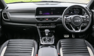 Kia seltos dashboard